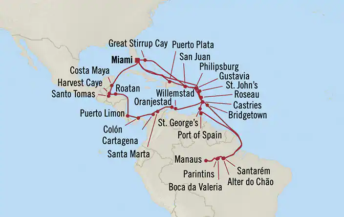 Caraïbes & Amérique du Sud